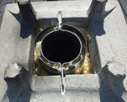 tubage conduit de cheminée